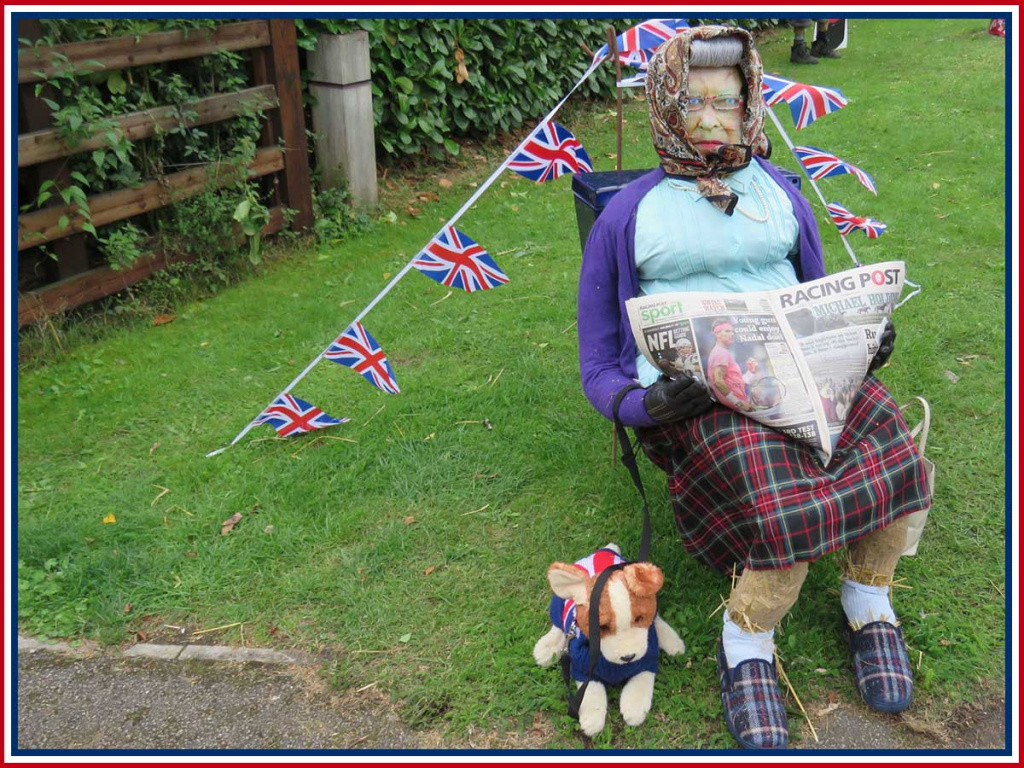 Coronation Big Lunch King Charles III Coronation Party Scarecrow Trail CompetitionNorth Wootton Village Hall Kings Lynn Norfolk May 2023