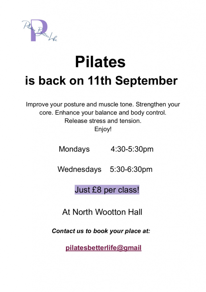 Better Life Pilates - North Wootton Village Hall