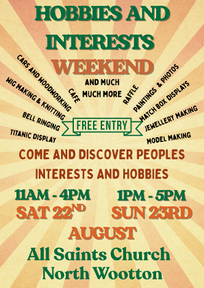 All Saints Church North Wootton Hobbies and Interests Weekend North Wootton Yard Sale 2026